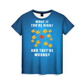 Женская футболка 3D с принтом Fargo , 100% полиэфир ( синтетическое хлопкоподобное полотно) | прямой крой, круглый вырез горловины, длина до линии бедер | фарго