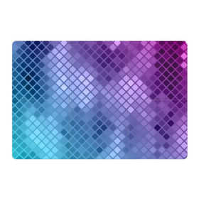 Магнитный плакат 3Х2 с принтом Snake , Полимерный материал с магнитным слоем | 6 деталей размером 9*9 см | blue | disco | geometry | skin | snake | square | violet | абстракция | блеск | геометрия | диско | змея | кожа | орнамент | паттерн