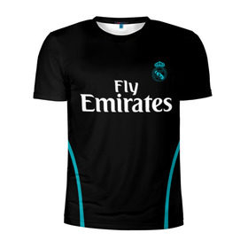 Мужская футболка 3D спортивная с принтом Real Madrid , 100% полиэстер с улучшенными характеристиками | приталенный силуэт, круглая горловина, широкие плечи, сужается к линии бедра | real madrid | королевский клуб | реал мадрид | форма