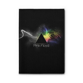 Обложка для автодокументов с принтом Pink Floyd Logo , натуральная кожа |  размер 19,9*13 см; внутри 4 больших “конверта” для документов и один маленький отдел — туда идеально встанут права | Тематика изображения на принте: англия | басы | британия | гитара | группа | дым | космос | логотип | музыка | песни | пинк флойд | призма | радуга | рок | свет