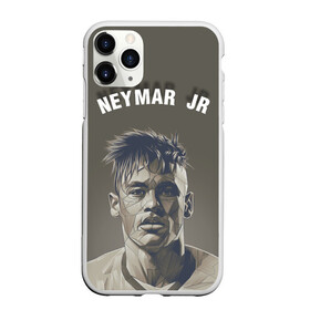 Чехол для iPhone 11 Pro матовый с принтом Неймар , Силикон |  | neymar | neymar jr | paris saint germain | psg | бразилия | младший | неймар | пари сен жермен | петух | петушок | псж | футбик | футбол | футбольчик