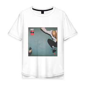 Мужская футболка хлопок Oversize с принтом Moby 2 , 100% хлопок | свободный крой, круглый ворот, “спинка” длиннее передней части | moby | моби