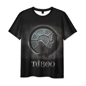 Мужская футболка 3D с принтом Taboo , 100% полиэфир | прямой крой, круглый вырез горловины, длина до линии бедер | taboo | tom hardy | сериалы | табу | том харди