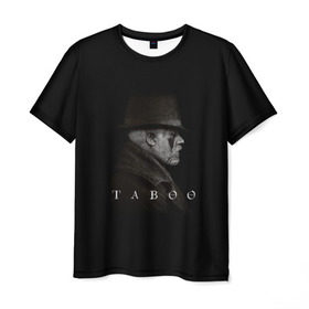 Мужская футболка 3D с принтом Taboo , 100% полиэфир | прямой крой, круглый вырез горловины, длина до линии бедер | taboo | tom hardy | сериалы | табу | том харди