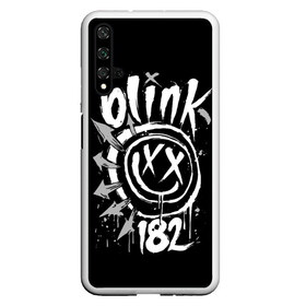 Чехол для Honor 20 с принтом Blink-182 , Силикон | Область печати: задняя сторона чехла, без боковых панелей | Тематика изображения на принте: blink | california | pop | punk | rock | группа | калифорния | панк | рок