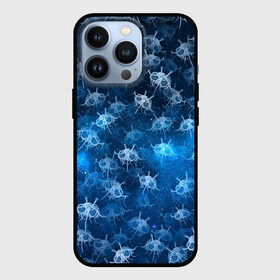 Чехол для iPhone 13 Pro с принтом Летающие макаронные монстры ,  |  | галактикаб паттерн | звезды | космос | лапша | лмм | мем | пастафарианство | спагетти | тефтели | фрикадельки