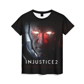 Женская футболка 3D с принтом injustice , 100% полиэфир ( синтетическое хлопкоподобное полотно) | прямой крой, круглый вырез горловины, длина до линии бедер | битва | борьба | герои | герой | несправедливость | схватка | чудо