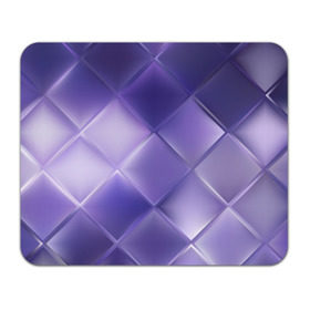 Коврик прямоугольный с принтом Фиолетовые грани , натуральный каучук | размер 230 х 185 мм; запечатка лицевой стороны | абстракция | геометрия | квадрат | текстура | фиолетовый