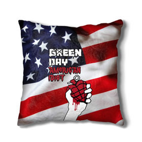 Подушка 3D с принтом Green Day American Idiot , наволочка – 100% полиэстер, наполнитель – холлофайбер (легкий наполнитель, не вызывает аллергию). | состоит из подушки и наволочки. Наволочка на молнии, легко снимается для стирки | american idiot | green day | альтернативный | билли джо армстронг | грин дей | группа | зелёный день | майк дёрнт | музыка | панк | поп | поппанк | рок | сша | тре кул | флаг
