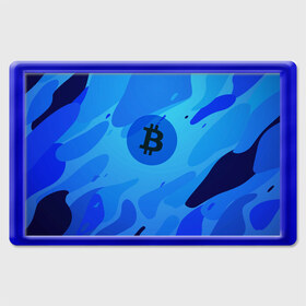 Магнит 45*70 с принтом Blue Sea Camo Bitcoin , Пластик | Размер: 78*52 мм; Размер печати: 70*45 | blue | camo | camouflage | coin | crypto | currency | ethereum | litecoin | mining | token | биткоин | биток | камо | камуфляж | крипта | крипто | криптовалюта | лайткоин | майнинг | ферма | эфир