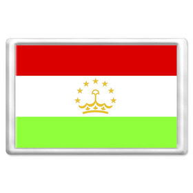 Магнит 45*70 с принтом Флаг Таджикистана , Пластик | Размер: 78*52 мм; Размер печати: 70*45 | парчами точикистон | таджикистан | точикистон | флаг | флаг таджикистана