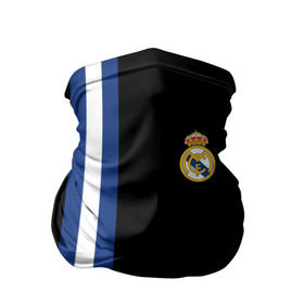 Бандана-труба 3D с принтом Real Madrid Line Collection , 100% полиэстер, ткань с особыми свойствами — Activecool | плотность 150‒180 г/м2; хорошо тянется, но сохраняет форму | Тематика изображения на принте: emirates | fc | real madrid | клуб | мяч | реал мадрид