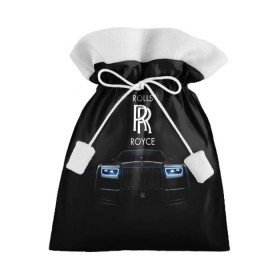 Подарочный 3D мешок с принтом Rolls Royce phantom , 100% полиэстер | Размер: 29*39 см | Тематика изображения на принте: luxury | phantom | rich | rolls royce | rr | авто | автомобили | бренд | известные | логотип | машина | надписи | огни | ролс ройс | роскошь | тень | фары | черный