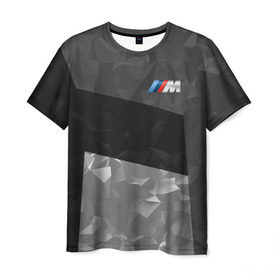Мужская футболка 3D с принтом BMW 2018 Black Design , 100% полиэфир | прямой крой, круглый вырез горловины, длина до линии бедер | Тематика изображения на принте: bmw | автомобиль | автомобильные | бмв | машины
