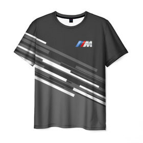 Мужская футболка 3D с принтом BMW 2018 sport line , 100% полиэфир | прямой крой, круглый вырез горловины, длина до линии бедер | bmw | bmw motorsport | bmw performance | carbon | m | motorsport | performance | sport | бмв | карбон | моторспорт | спорт