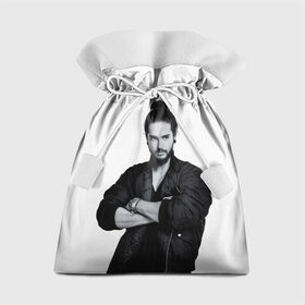 Подарочный 3D мешок с принтом Том Каулитц , 100% полиэстер | Размер: 29*39 см | Тематика изображения на принте: bill kaulitz | tokio hotel | tom | билл каулиц | том
