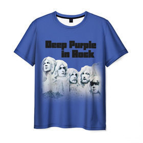 Мужская футболка 3D с принтом Deep Purple , 100% полиэфир | прямой крой, круглый вырез горловины, длина до линии бедер | album | british | deep purple | england | heavy metal | rock group | альбом | англия | британская | рок группа | хеви металл