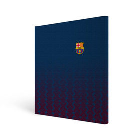 Холст квадратный с принтом FC Barca 2018 Creative uniform , 100% ПВХ |  | fc | fc barcelona | fcb | барселона | спорт | спортивные | фк | футбол