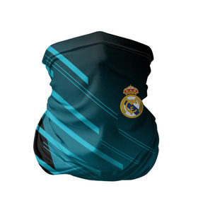 Бандана-труба 3D с принтом Real Madrid Creative uniform , 100% полиэстер, ткань с особыми свойствами — Activecool | плотность 150‒180 г/м2; хорошо тянется, но сохраняет форму | Тематика изображения на принте: fc | real madrid | реал мадрид | спорт | спортивные | фк | футбол | футбольный клуб