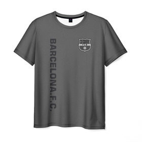 Мужская футболка 3D с принтом FC Barca 2018 Vintage , 100% полиэфир | прямой крой, круглый вырез горловины, длина до линии бедер | Тематика изображения на принте: fc | fc barcelona | fcb | барселона | спорт | спортивные | фк | футбол | футбольный клуб