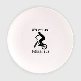 Тарелка 3D с принтом BMX FreeStyle , фарфор | диаметр - 210 мм
диаметр для нанесения принта - 120 мм | bmx | freestyle | велик | велосипед | трюки | экстрим