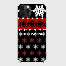 Чехол для iPhone 12 Pro Max с принтом Праздничный The Offspring , Силикон |  | Тематика изображения на принте: the offspring | офспринг | оффспринг | рок