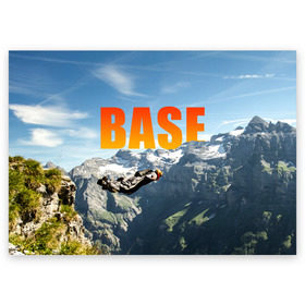 Поздравительная открытка с принтом base jumping , 100% бумага | плотность бумаги 280 г/м2, матовая, на обратной стороне линовка и место для марки
 | adrenaline | b.a.s.e. | base jumping | danger | extreme | freedom | height | jump | parachute | risk | skydive | адреналин | бейс | бейсджампинг | высота | парашют | прыжок | риск | свобода | экстрим