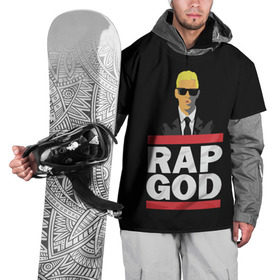 Накидка на куртку 3D с принтом Rap God Eminem , 100% полиэстер |  | Тематика изображения на принте: actor | american rapper | composer | eminem | music | rap | rap god | record producer |   | актёр | американский | композитор | музыка | музыкальный продюсер | рэп | рэпер