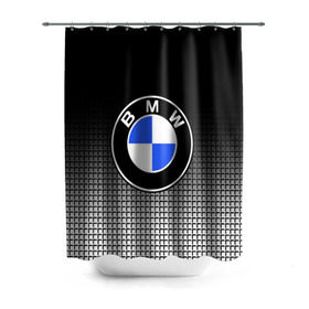 Штора 3D для ванной с принтом BMW 2018 Black and White IV , 100% полиэстер | плотность материала — 100 г/м2. Стандартный размер — 146 см х 180 см. По верхнему краю — пластиковые люверсы для креплений. В комплекте 10 пластиковых колец | bmw | автомобильные | бмв | машины
