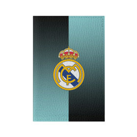 Обложка для паспорта матовая кожа с принтом Real Madrid 2018 Reverse , натуральная матовая кожа | размер 19,3 х 13,7 см; прозрачные пластиковые крепления | Тематика изображения на принте: emirates | fc | real madrid | реал мадрид | футбольный клуб | эмблема
