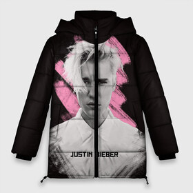 Женская зимняя куртка 3D с принтом Justin Bieber Pink splash , верх — 100% полиэстер; подкладка — 100% полиэстер; утеплитель — 100% полиэстер | длина ниже бедра, силуэт Оверсайз. Есть воротник-стойка, отстегивающийся капюшон и ветрозащитная планка. 

Боковые карманы с листочкой на кнопках и внутренний карман на молнии | bieber | justin bieber | бибер | джастин бибер