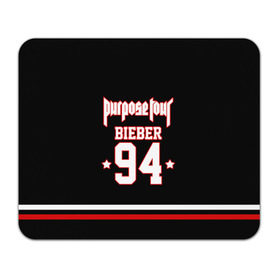 Коврик прямоугольный с принтом Bieber Team Black , натуральный каучук | размер 230 х 185 мм; запечатка лицевой стороны | bieber | justin bieber | бибер | джастин бибер