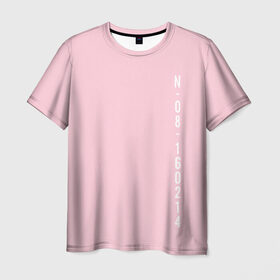 Мужская футболка 3D с принтом BTS SAVE ME JUNGKOOK _pink , 100% полиэфир | прямой крой, круглый вырез горловины, длина до линии бедер | Тематика изображения на принте: bangtan boys | bts | бантаны бтс