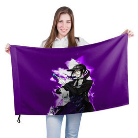 Флаг 3D с принтом Темный дворецкий , 100% полиэстер | плотность ткани — 95 г/м2, размер — 67 х 109 см. Принт наносится с одной стороны | anime | black butler | manga | аниме | демон | манга | сиэль фантомхайв | яна тобосо