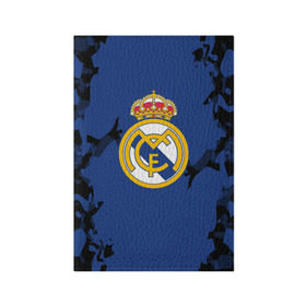Обложка для паспорта матовая кожа с принтом Real Madrid 2018 Original , натуральная матовая кожа | размер 19,3 х 13,7 см; прозрачные пластиковые крепления | Тематика изображения на принте: fc | real madrid | реал мадрид | спорт | спортивные | фк | футбол | футбольный клуб
