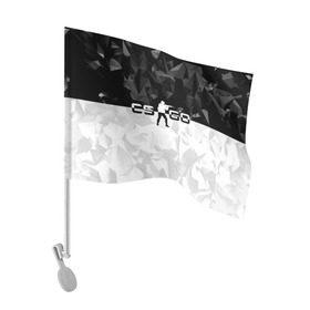 Флаг для автомобиля с принтом CS GO Black Collection , 100% полиэстер | Размер: 30*21 см | counter strike | cs | cs go | global | go.offensive | шутер