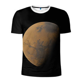 Мужская футболка 3D спортивная с принтом Марс , 100% полиэстер с улучшенными характеристиками | приталенный силуэт, круглая горловина, широкие плечи, сужается к линии бедра | Тематика изображения на принте: elon musk | space x | spacex | будущее | вселенная | вулкан | долина | илон маск | космические | космос | красная планета | кратер | маринер | марсиане | марсианин | небес | новый дом | путешествия | роскосмос