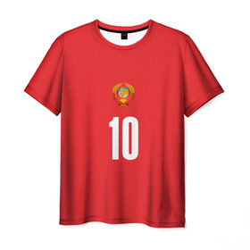 Мужская футболка 3D с принтом Движение вверх , 100% полиэфир | прямой крой, круглый вырез горловины, длина до линии бедер | мюнхен | олимпиада 1972 | сборная ссср форма