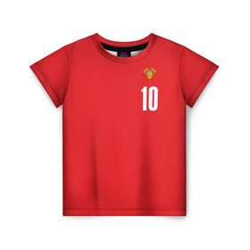 Детская футболка 3D с принтом Сборная СССР по баскетболу , 100% гипоаллергенный полиэфир | прямой крой, круглый вырез горловины, длина до линии бедер, чуть спущенное плечо, ткань немного тянется | 1972 | движение вверх | мюнхен | олимпиада