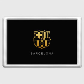 Магнит 45*70 с принтом Barcelona Gold Edition , Пластик | Размер: 78*52 мм; Размер печати: 70*45 | Тематика изображения на принте: barcelona | champions | gold | league | spain | style | барселона | испания | лига | чемпионов
