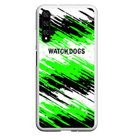 Чехол для Honor 20 с принтом Watch Dogs , Силикон | Область печати: задняя сторона чехла, без боковых панелей | Тематика изображения на принте: ded | dedsec | sec | watch dogs | watchdogs | дедсек | дэдсек