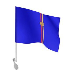 Флаг для автомобиля с принтом Армения, лента с гербом , 100% полиэстер | Размер: 30*21 см | armenia | арменин | армения | армяне | армянин | армянка | армянский | ереван | кавказ | кавказец | республика | северный