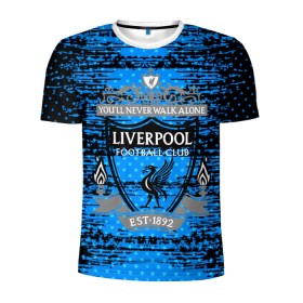 Мужская футболка 3D спортивная с принтом Liverpool sport uniform , 100% полиэстер с улучшенными характеристиками | приталенный силуэт, круглая горловина, широкие плечи, сужается к линии бедра | football | soccer | ливерпуль