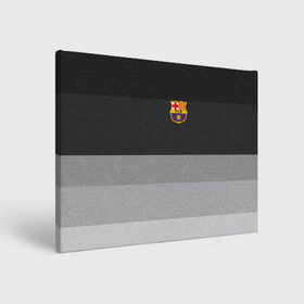 Холст прямоугольный с принтом Барселона , 100% ПВХ |  | barca | barcelona | barsa | barselona | espaniol | fcb | forca | ispania | la liga | барса | полосатая | форза | форма