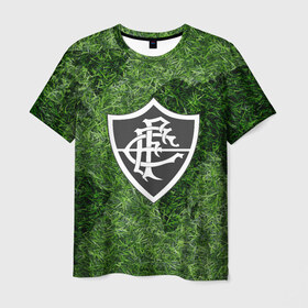 Мужская футболка 3D с принтом Championship FLUMINENSE , 100% полиэфир | прямой крой, круглый вырез горловины, длина до линии бедер | football | soccer
