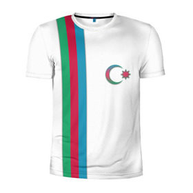 Мужская футболка 3D спортивная с принтом I Love Azerbajdzhan , 100% полиэстер с улучшенными характеристиками | приталенный силуэт, круглая горловина, широкие плечи, сужается к линии бедра | azerbajdzhan | азербайджан