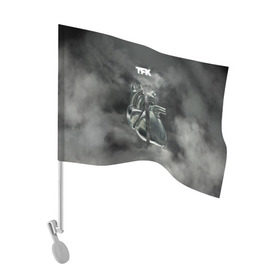 Флаг для автомобиля с принтом TFK Incomplete , 100% полиэстер | Размер: 30*21 см | tfk | thousand foot krutch