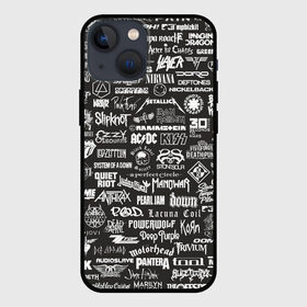 Чехол для iPhone 13 mini с принтом Rock Star ,  |  | Тематика изображения на принте: 30 seconds to mars | ac dc | arctic monkeys | asking alexandria | black sabbath | bon jovi | bring me the horizon | david bowie | depeche mode | evanescence | five finger death punch