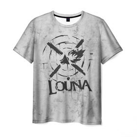 Мужская футболка 3D с принтом Louna , 100% полиэфир | прямой крой, круглый вырез горловины, длина до линии бедер | louna | лусинэ геворкян