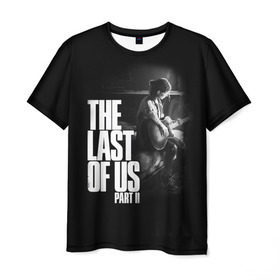 Мужская футболка 3D с принтом The Last of Us II_ , 100% полиэфир | прямой крой, круглый вырез горловины, длина до линии бедер | the last of us | гриб | грибы | джоэл | кордицепс | пиратs | элли